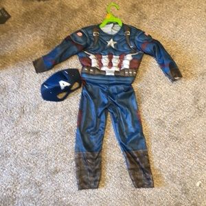 Toddler Boys Captain America Costume